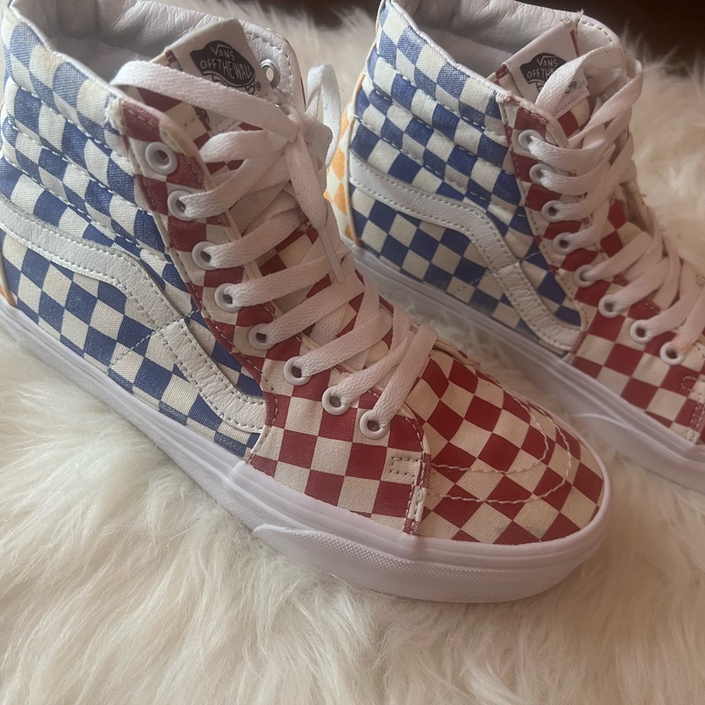 Vans Sk8-Hi Checkerboard Multi - image 4